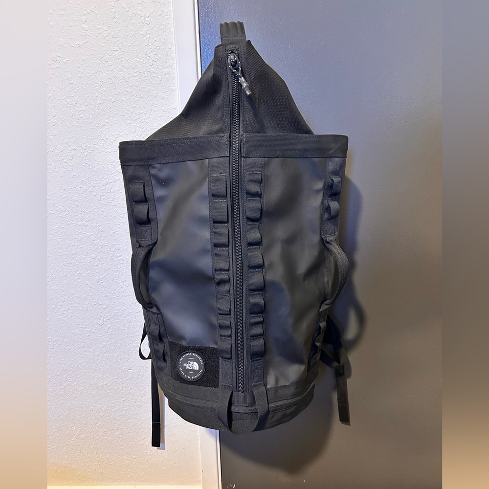 The North Face Black Duffel Backpack